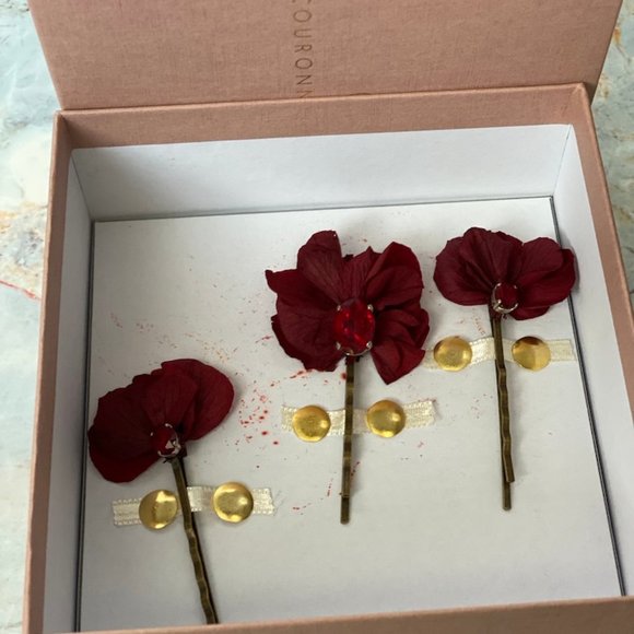 NIB LES COURONNES DE VICTOIRE  Ana Hairpins - Picture 5 of 5
